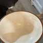 Vintage Pair of Salt Glazed Brown and White Harvest Bowls