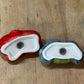 Vintage Paul Brent Ceramic Coastal Lobster & Crab Salt and Pepper Shakers Set
