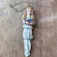 Vintage Pencil Angel Icicle Ornaments – Resin Christmas Tree Hanging Figurines (Sold Individually) - The Mustard Seed Collection, The Seed