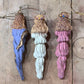 Vintage Pencil Angel Icicle Ornaments – Resin Christmas Tree Hanging Figurines (Sold Individually) - The Mustard Seed Collection, The Seed