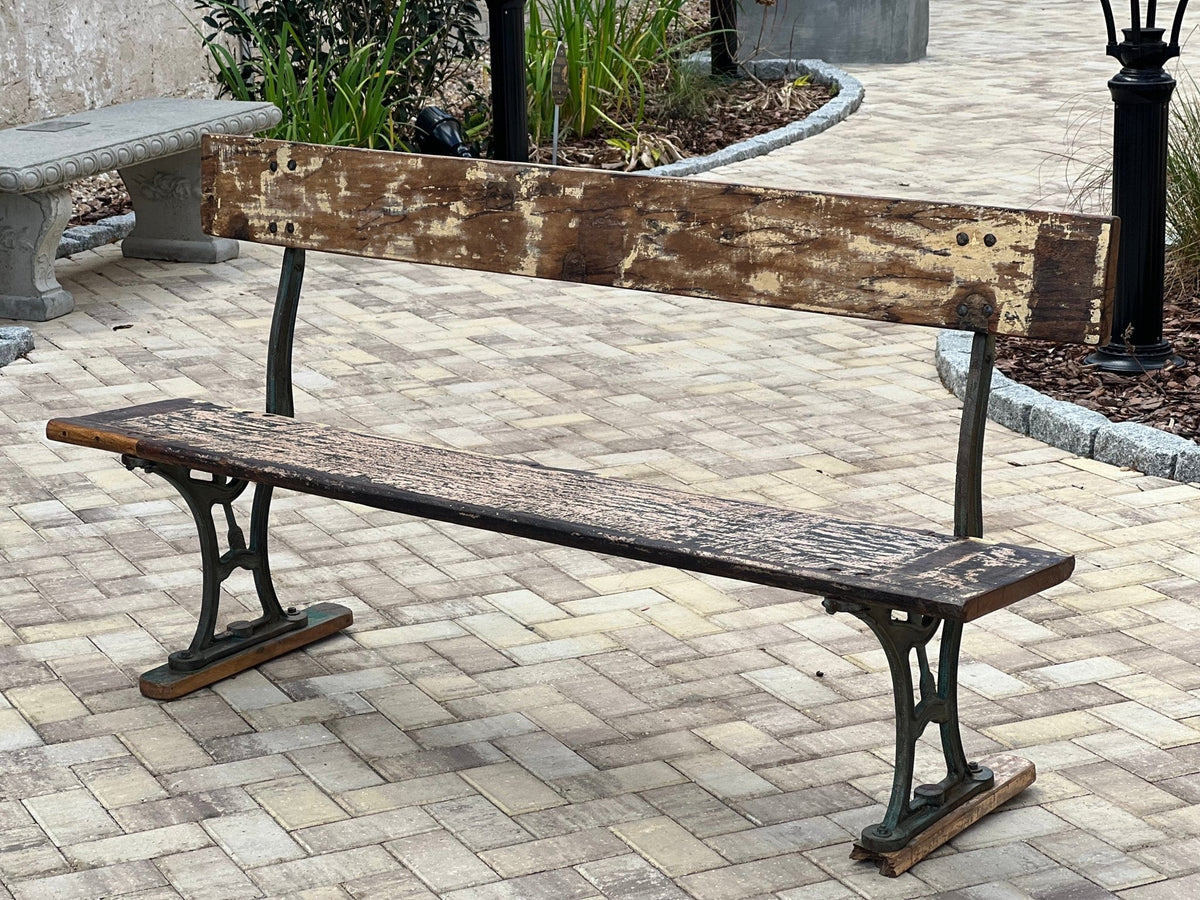 Vintage Railway Bench - The Mustard Seed Collection, The Seed