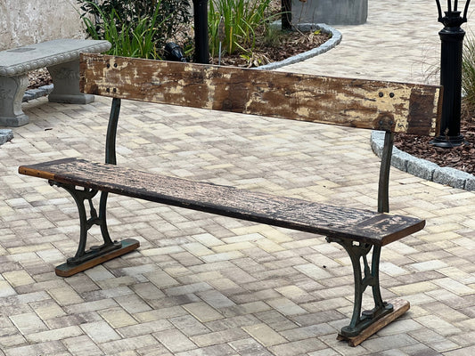 Vintage Railway Bench - The Mustard Seed Collection, The Seed