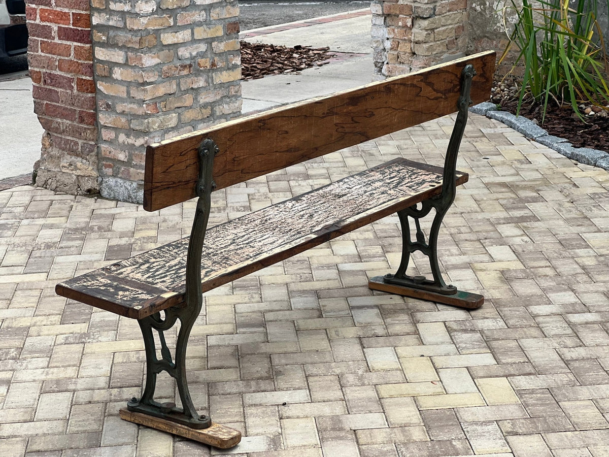 Vintage Railway Bench - The Mustard Seed Collection, The Seed