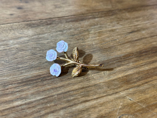 Vintage Rose Bouquet Pin - The Mustard Seed Collection, The Seed