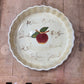 Vintage Rustic Stoneware Fluted Apple Tart & Pie Baking Dish - The Mustard Seed Collection, The Seed