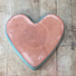 Vintage Rustic Stoneware Heart-Shaped Grape Baking & Serving Dish - The Mustard Seed Collection, The Seed
