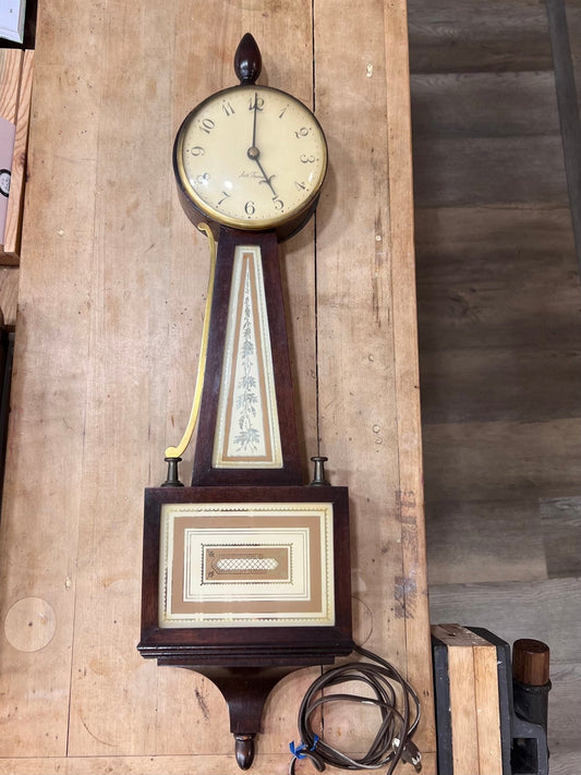 Vintage Seth Thomas Banjo Clock - The Mustard Seed Collection, The Seed