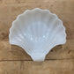 Vintage Shell Milk Glass Dish