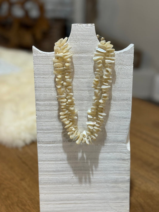 Vintage Shell Necklace - The Mustard Seed Collection, The Seed