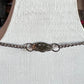 Vintage Silver-Tone Faux Turquoise Crown Pendant Necklace – 18" ChainNecklaces