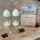 Vintage Stanley Ball Point Salt & Pepper Shakers with Original Box