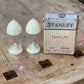 Vintage Stanley Ball Point Salt & Pepper Shakers with Original Box 