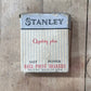 Vintage Stanley Ball Point Salt & Pepper Shakers with Original Box