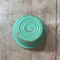 Vintage-Style Ribbed Terracotta Flower Pot – Sage Green, 3.5" (No Drainage Hole)