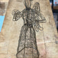 Vintage Style Wirework Angel with ViolinChristmas