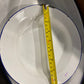 Vintage Swedish Enamel Berry Bowl