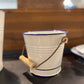 Vintage Swedish Enamel Small Pale
