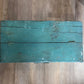 Vintage Teal Green Painted Tool Box - The Mustard Seed Collection, The Seed