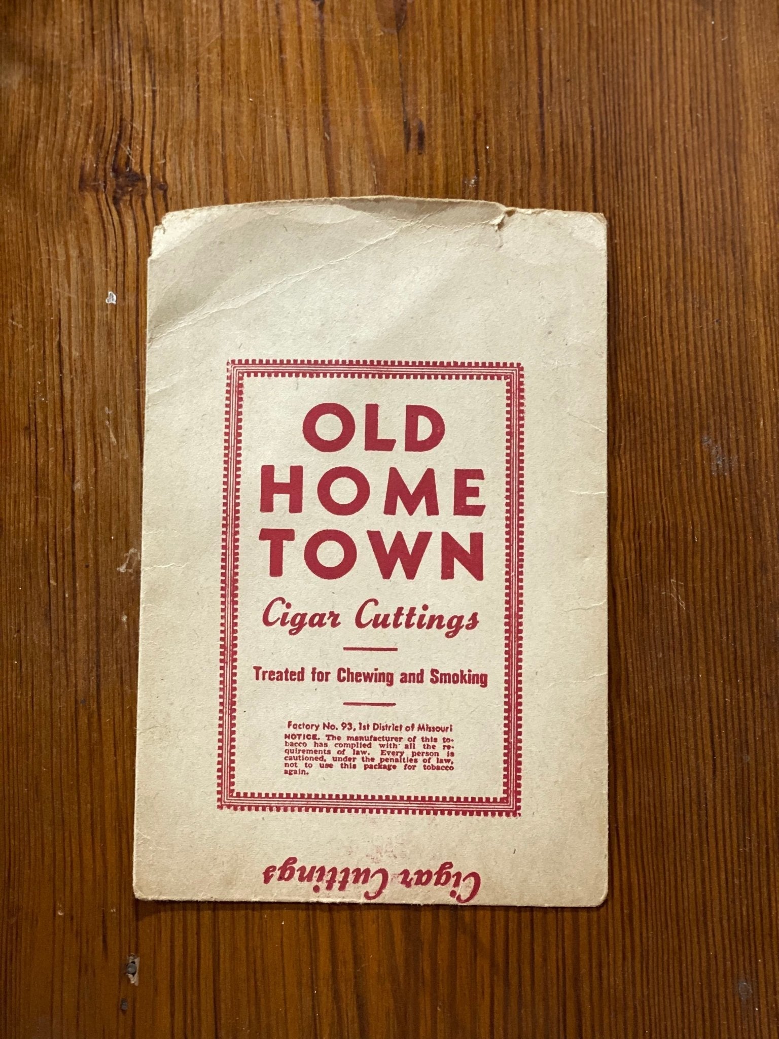 Vintage Tobacco Packaging - The Mustard Seed Collection, The Seed