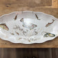 Vintage Waverly Products "Montage of the Sea" Large Melamine Fish Platter (23" x 10.75")