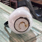 Vintage White with Black rim and handle Water Pitcher