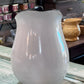 Vintage White with Black rim and handle Water Pitcher