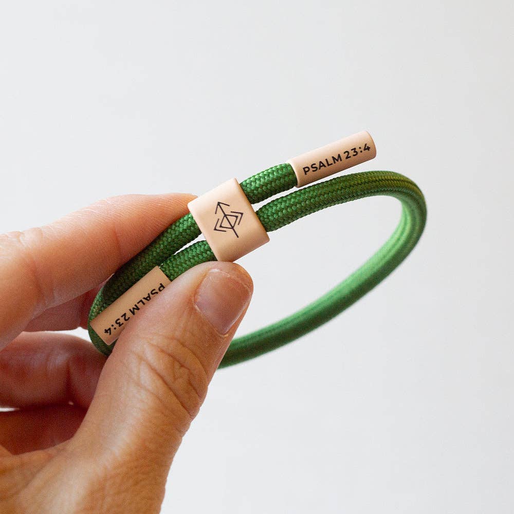 WALK IN FAITH Christian Cord Bracelet, Bible Verse Gift The Prayer I Share