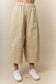 Washed Twill Elastic Waist Wide Pants - The Mustard Seed Collection, The Seed