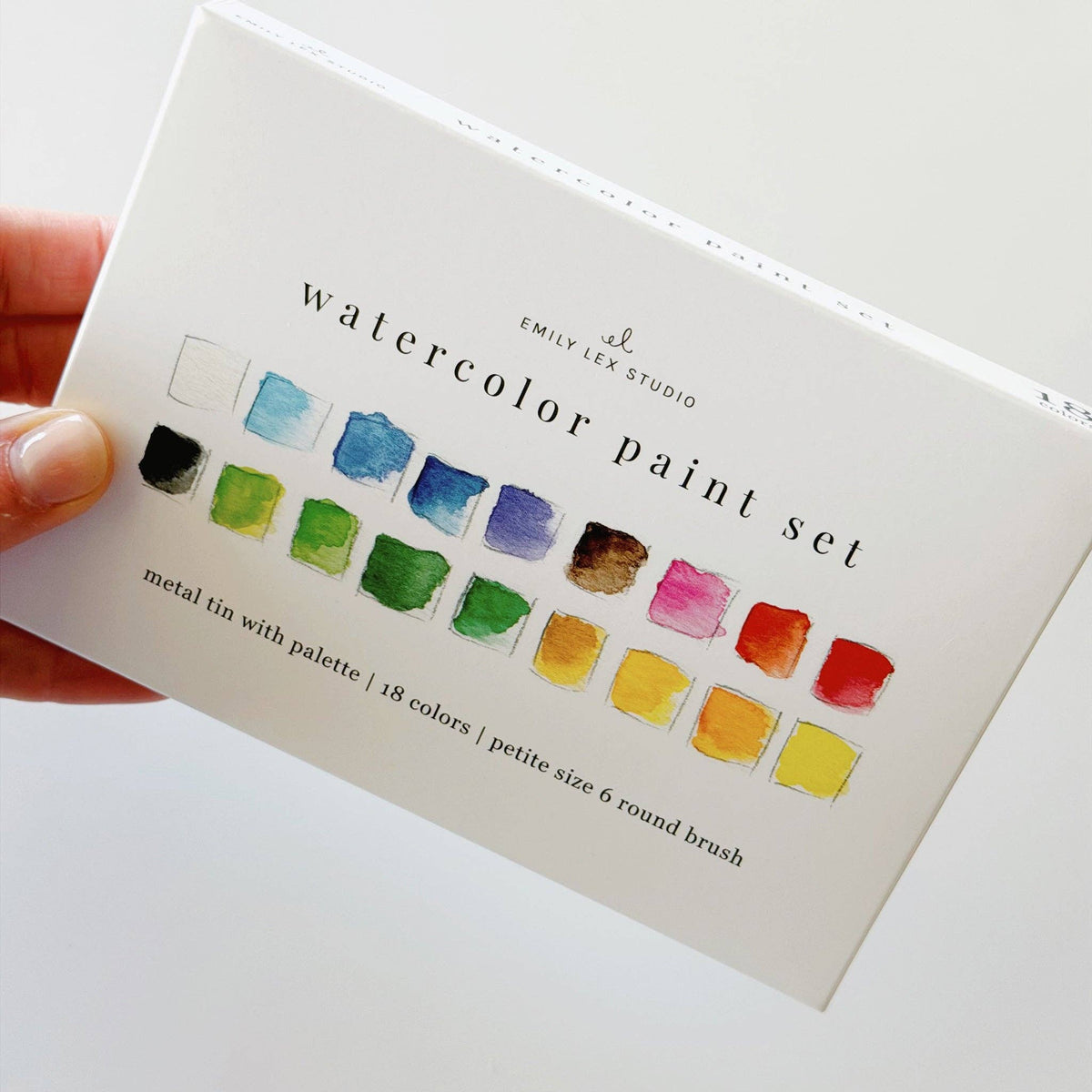 Watercolor paint set 18 colors with brushPaint