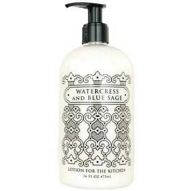 Watercress Blue Sage 16oz Kitchen Lotion - The Mustard Seed Collection, The Seed