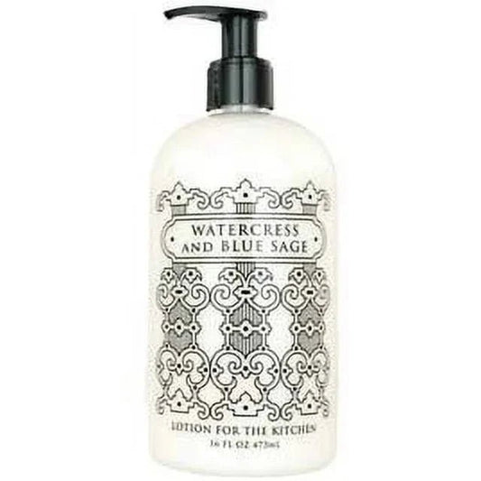 Watercress Blue Sage 16oz Kitchen Lotion - The Mustard Seed Collection, The Seed