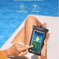Waterproof Phone Pouch for iPhone 17 to 7 with Case 