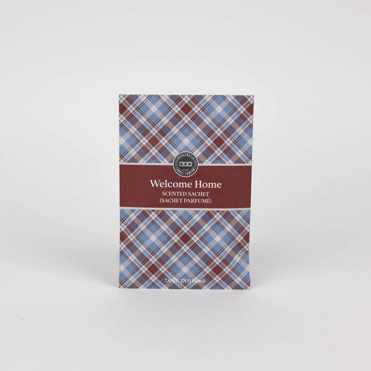 Welcome Home Plaid Sachetair freshener