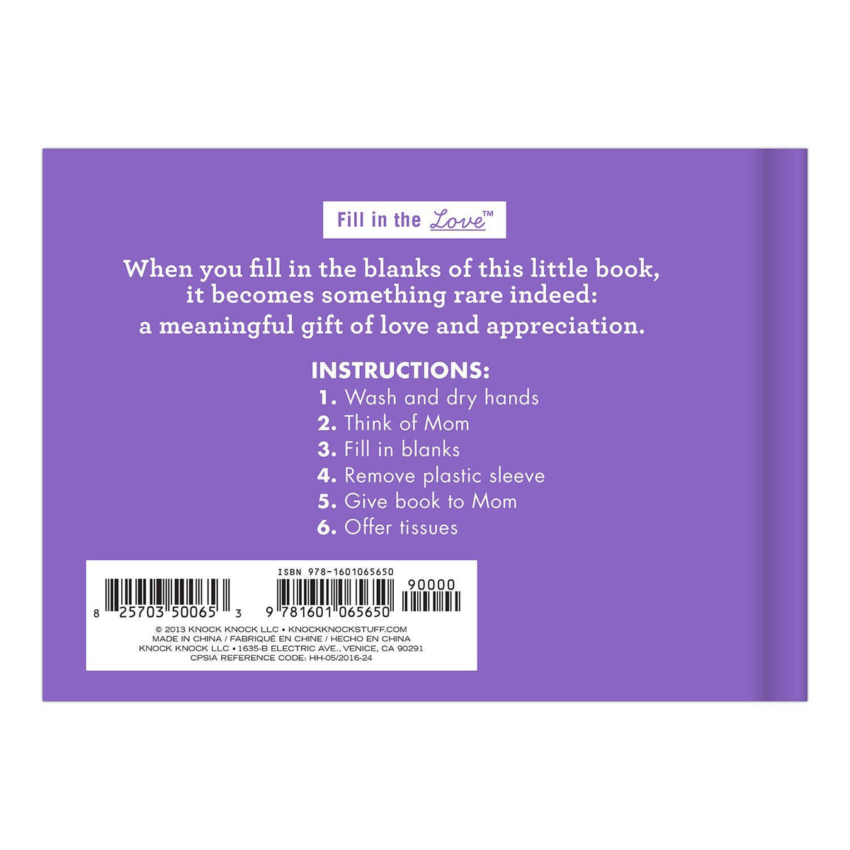 What I Love about Mom Fill in the Love® Book 