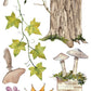 Whispering Willow IOD Transfer 12x16 Pad - The Mustard Seed Collection, The Seed