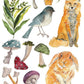 Whispering Willow IOD Transfer 12x16 Pad - The Mustard Seed Collection, The Seed