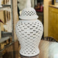 White Ginger Jar 