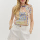 White High Waist Pleated Shorts - The Mustard Seed Collection, The Seed