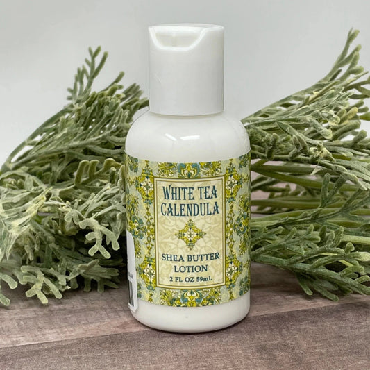 White Tea Calendula— 2oz Bottle Purse Lotion - The Mustard Seed Collection, The Seed