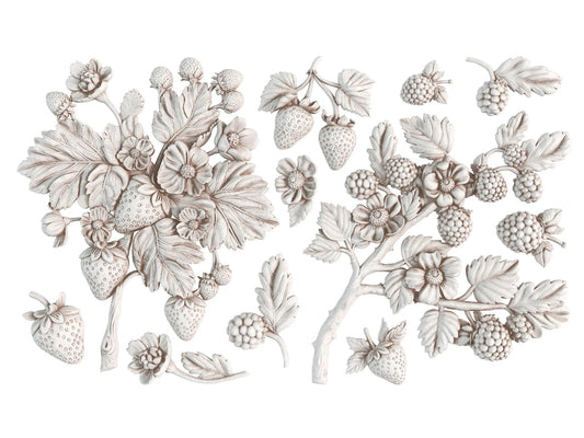 Wild Berries 6x10 IOD Mould™ - The Mustard Seed Collection, The Seed