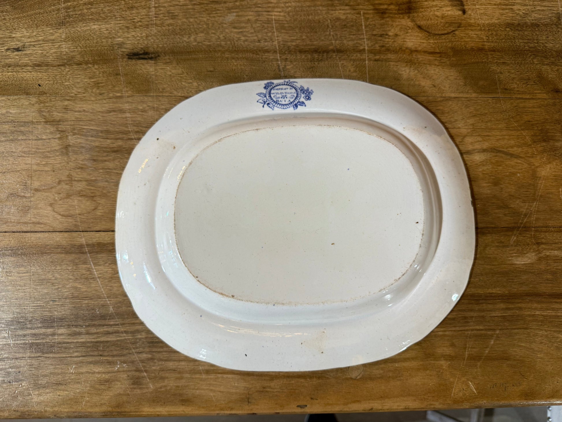 Wild Rose Oval Platter