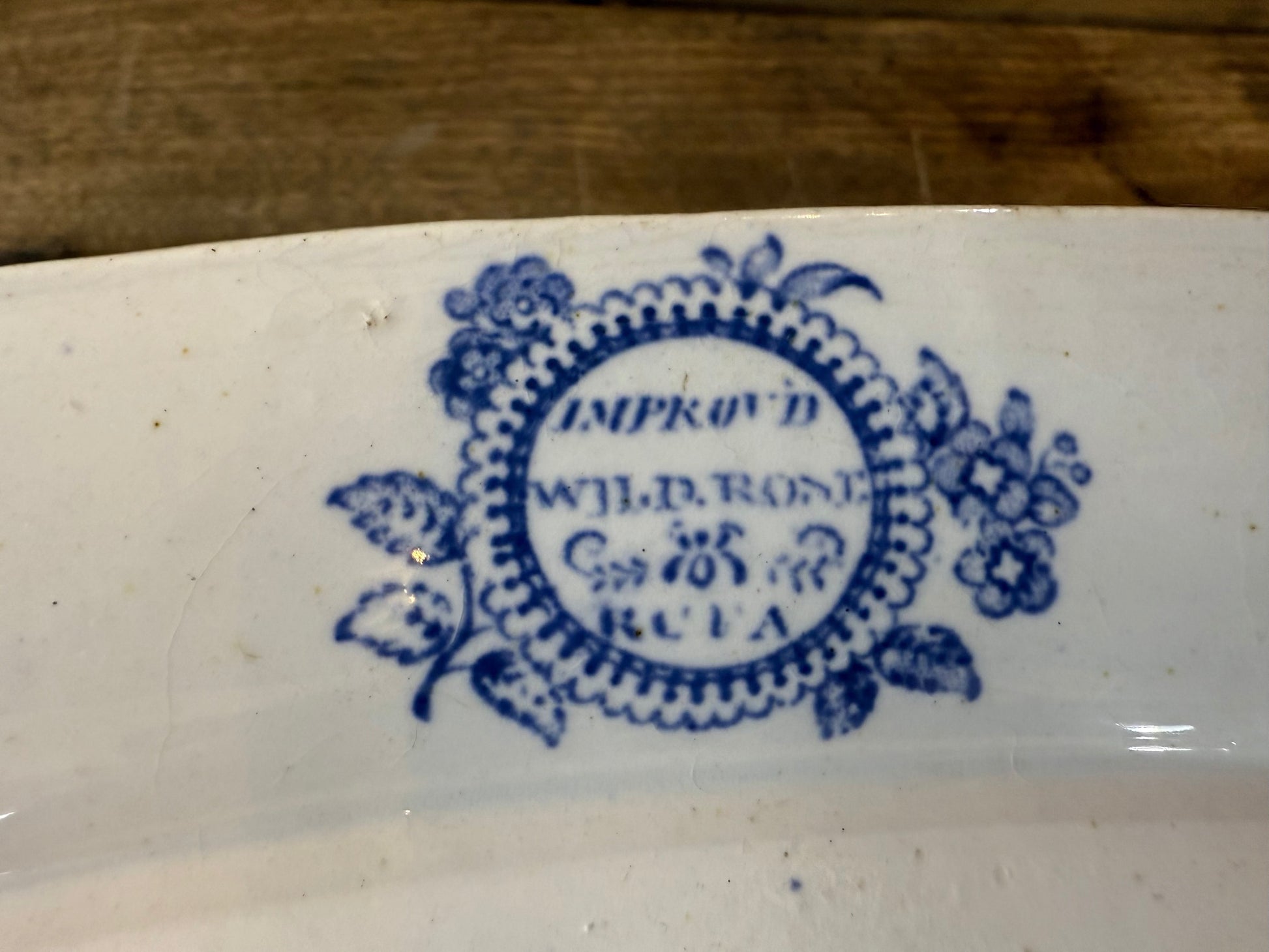 Wild Rose Oval Platter