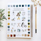 Winter watercolor workbookWorkshop