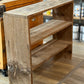 Wooden Bucket Shelf