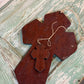 Wooden Cross made from Player Piano Wood - The Mustard Seed Collection, The Seed