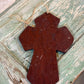 Wooden Cross made from Player Piano Wood
