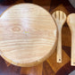 Wooden Salad Bowl Set 
