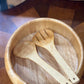 Wooden Salad Bowl Set 