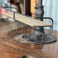 Wooden Shelf With Hooks 