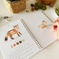 Woodland watercolor workbookcraft